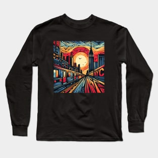 New York Subway NYC Subway Train Long Sleeve T-Shirt